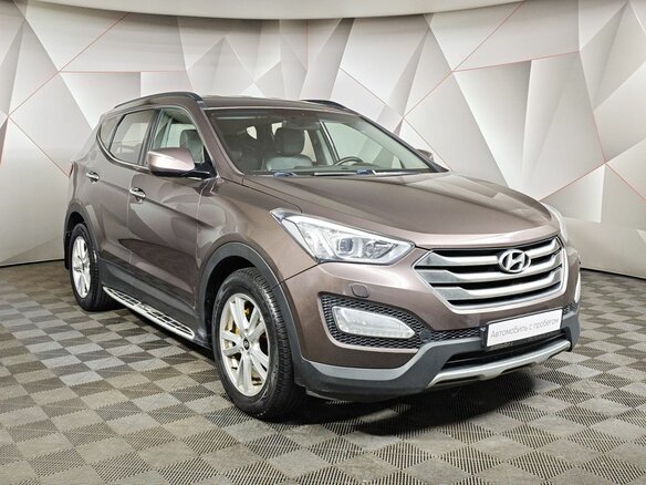 2012 Hyundai Santa Fe III, коричневый - вид 2