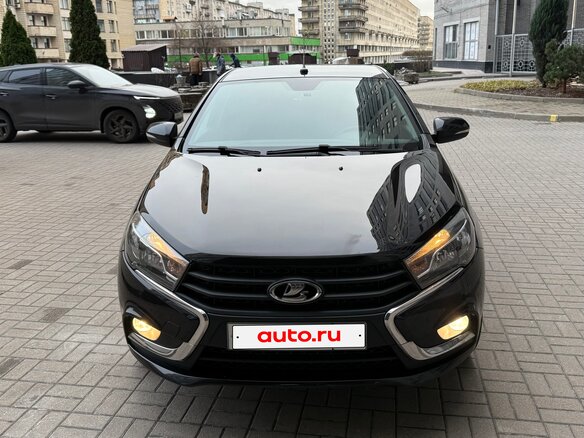 2020 Lada (ВАЗ) Vesta I, чёрный - вид 8