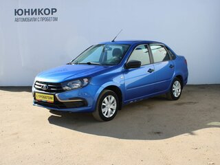 2019 Lada (ВАЗ) Granta I Рестайлинг, синий, 519000 рублей, вид 1