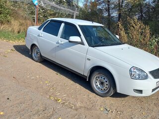2014 Lada (ВАЗ) Priora I Рестайлинг, белый, 430000 рублей, вид 5