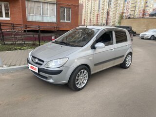 2008 Hyundai Getz I Рестайлинг, серебристый, 600000 рублей, вид 1