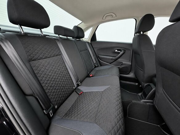 2019 Volkswagen Polo V Рестайлинг, чёрный, 1420000 рублей - вид 14