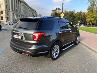 2019 Ford Explorer V Рестайлинг 2, серый, 3500000 рублей, вид 3
