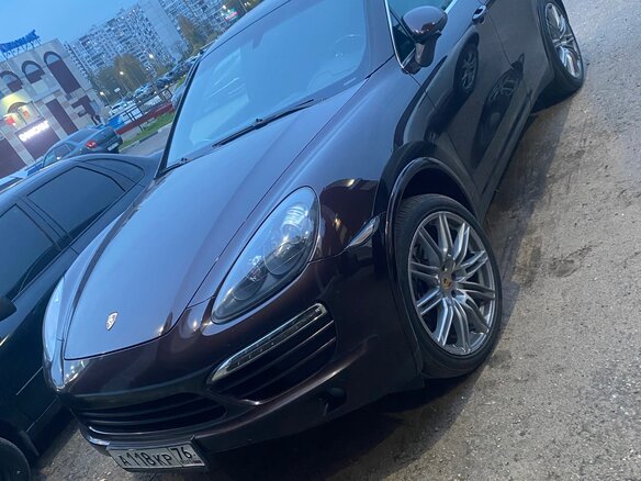 2014 Porsche Cayenne II Рестайлинг (958), коричневый, 2495000 рублей - вид 23