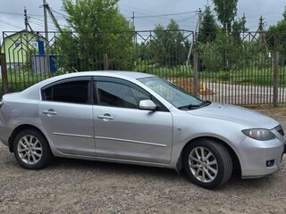 2008 Mazda 3 4-speed I (BK) Рестайлинг, серебристый, 270000 рублей, вид 4