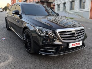 2017 Mercedes-Benz S-Класс 400 d VI (W222, C217) Рестайлинг, чёрный, 4150000 рублей, вид 3