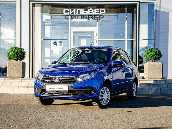 2020 Lada (ВАЗ) Granta I Рестайлинг, синий, 630000 рублей