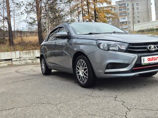 2017 Lada (ВАЗ) Vesta I, серый, 830000 рублей, вид 5