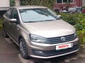 2017 Volkswagen Polo V Рестайлинг, бежевый - вид 1