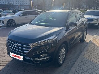 2017 Hyundai Tucson III, чёрный, 1665638 рублей, вид 3