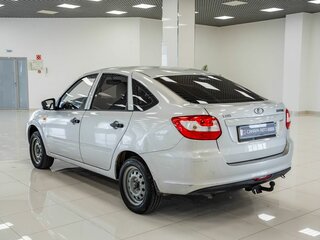 2014 Lada (ВАЗ) Granta I, серебристый, 288000 рублей, вид 4