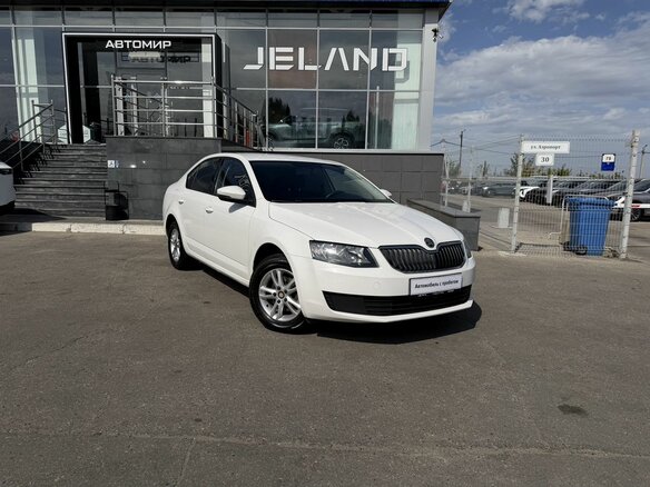2014 Skoda Octavia III (A7), белый - вид 2