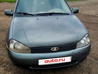 2011 Lada (ВАЗ) Kalina I, серый, 110000 рублей, вид 1