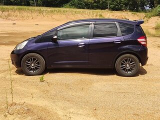 2009 Honda Fit II, фиолетовый, 550000 рублей, вид 3