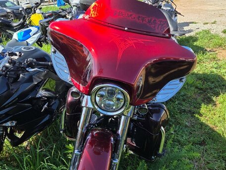 2012 Harley-Davidson CVO Street Glide Limited, пурпурный, 1500000 рублей, вид 1