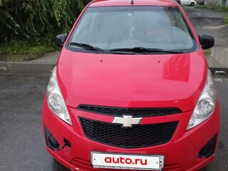 2011 Chevrolet Spark III, красный, 330000 рублей, вид 2