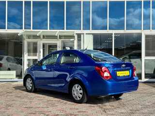 2012 Chevrolet Aveo II, синий, 540000 рублей, вид 4
