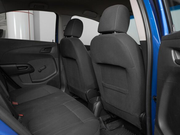 2012 Chevrolet Aveo II, синий, 680000 рублей - вид 6