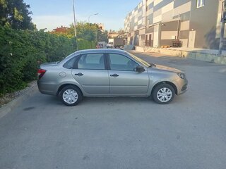 2019 Lada (ВАЗ) Granta I Рестайлинг, серый, 628000 рублей, вид 5