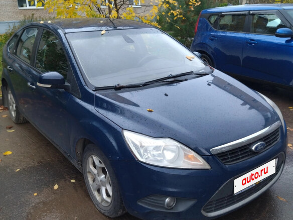 2008 Ford Focus II Рестайлинг, синий, 450000 рублей