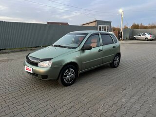 2008 Lada (ВАЗ) Kalina I, зелёный, 157000 рублей, вид 3