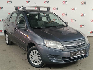 2016 Lada (ВАЗ) Granta I, серый, 399000 рублей, вид 1