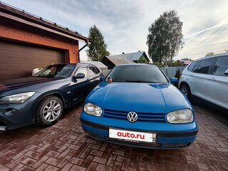 1999 Volkswagen Golf IV, синий, 160000 рублей, вид 1