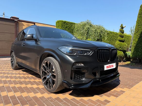 2021 BMW X5 40i IV (G05/G18), чёрный - вид 1