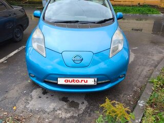 2011 Nissan Leaf (EM61) I (ZE0/AZE0), синий, 815000 рублей, вид 1