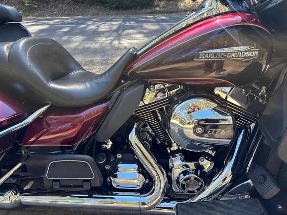 2013 Harley-Davidson Electra Glide, пурпурный, 1049000 рублей - вид 12