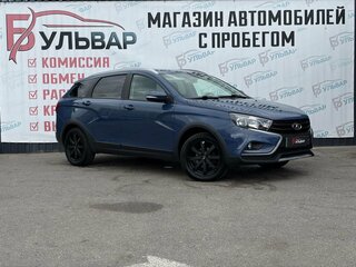 2018 Lada (ВАЗ) Vesta SW Cross I, синий, 1066000 рублей, вид 1
