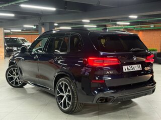 2019 BMW X5 40i IV (G05/G18), синий, 5990000 рублей, вид 3
