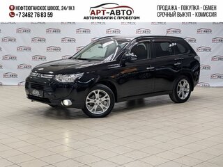 2012 Mitsubishi Outlander III, чёрный, 1449000 рублей, вид 1