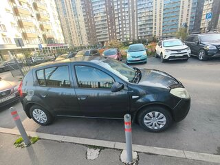 2010 Renault Sandero I, серый, 295000 рублей, вид 4