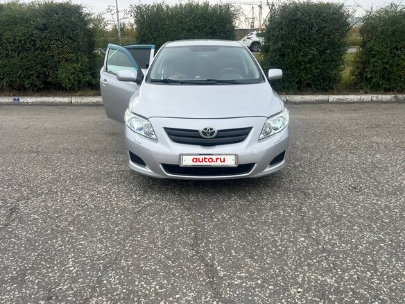 2008 Toyota Corolla X (E140, E150), серебристый, 730000 рублей