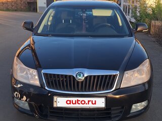 2011 Skoda Octavia II (A5) Рестайлинг, чёрный, 750000 рублей, вид 1