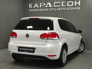 2011 Volkswagen Golf VI, белый, 585000 рублей, вид 2