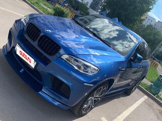 2012 BMW X6 M I (E71) Рестайлинг, синий, 2600000 рублей, вид 3