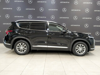 2021 Hyundai Santa Fe IV Рестайлинг, чёрный, 3295000 рублей, вид 4