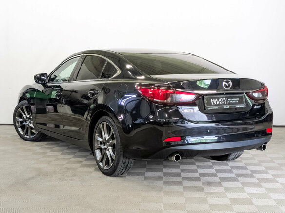 2017 Mazda 6 III (GJ) Рестайлинг, чёрный - вид 6