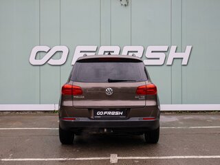 2014 Volkswagen Tiguan I Рестайлинг, коричневый, 1549000 рублей, вид 4