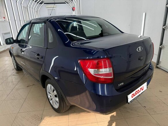 2012 Lada (ВАЗ) Granta I, синий, 279000 рублей - вид 6