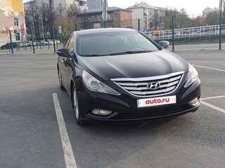 2012 Hyundai Sonata VI (YF), чёрный, 890000 рублей, вид 5