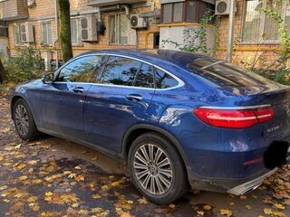2017 Mercedes-Benz GLC Coupe 250 I (C253), синий, 4500000 рублей, вид 3