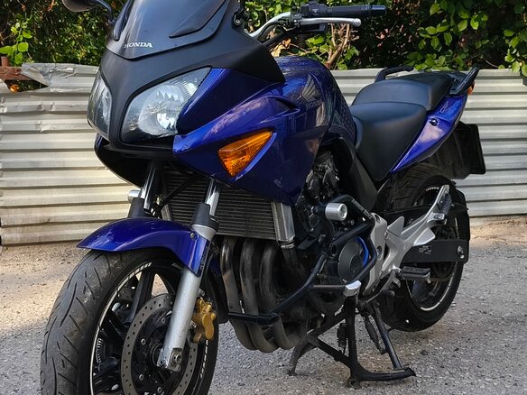 2006 Honda CBF 600, синий, 330000 рублей