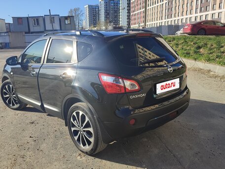 2013 Nissan Qashqai I Рестайлинг, чёрный, 900000 рублей, вид 4