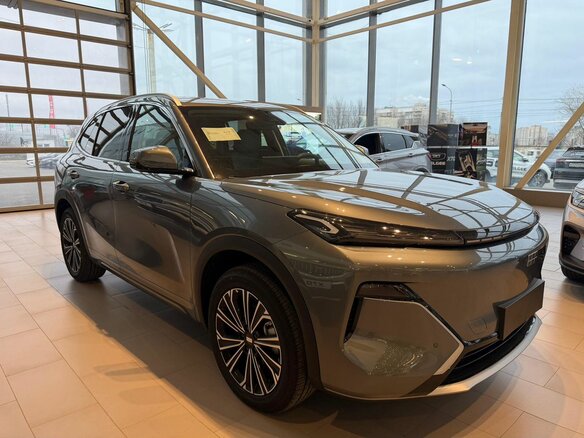 2026 Geely EX5 Гибрид EM-R, серый - вид 2