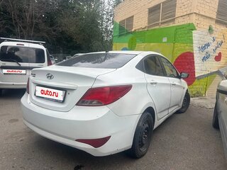 2016 Hyundai Solaris I Рестайлинг, белый, 545000 рублей, вид 5