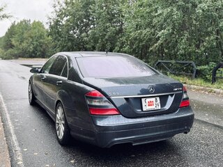 2007 Mercedes-Benz S-Класс 500 Long V (W221), синий, 850000 рублей, вид 4
