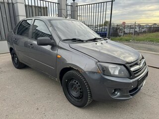 2013 Lada (ВАЗ) Granta I, зелёный, 210000 рублей, вид 3